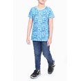 thumbnail image 2 of Prince Chemise Tricotée pour Garçon Imprimé Voiture Bleue, 2 of 5