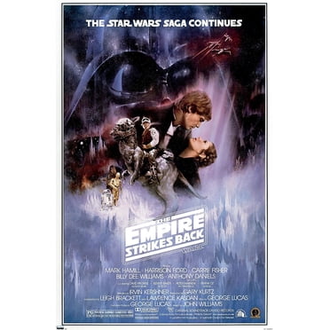 24X36 Star Wars: The Empire Strikes Back - One Sheet Wall Poster, 24" x 36"