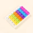 thumbnail image 4 of TIMIFISMoistureProof Weekly Organizer 4 Times A Day Large 7 Day Box Portable For Travel With Removable Individual Containers, 4 of 8