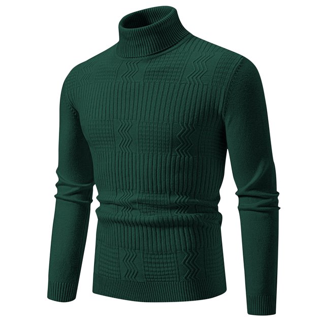 EGNMCR Pull Col Rond pour Hommes, Pull pour Hommes Mode Décontractée d'Hiver pour Hommes Design Uni Manches Longues Col Rond Haut Men Sweater