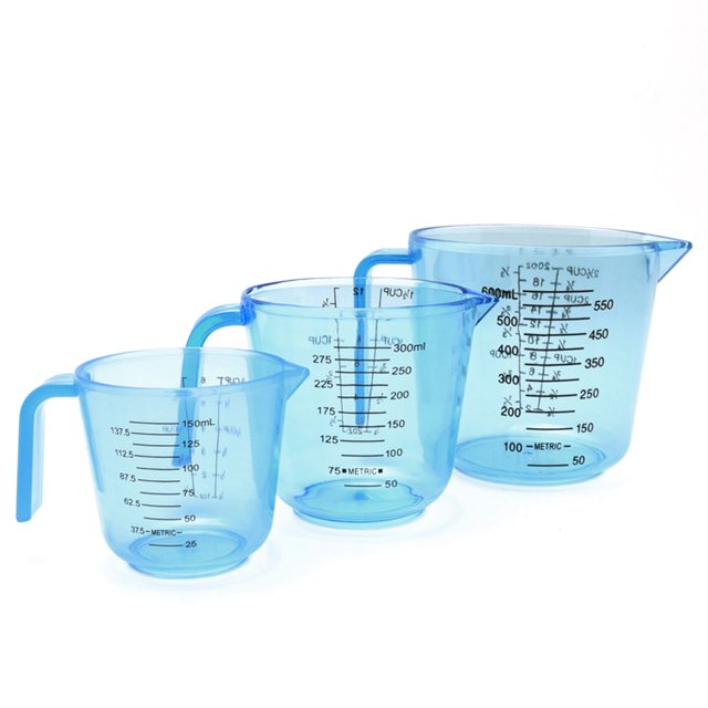 Plastic Measuring Cups Multi Measurement Baking Cooking Tool Liquid cooking measuring Measure Jug Container