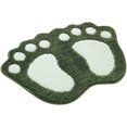 thumbnail image 1 of Cute Foot Pads Soft Microfiber Bathroom Rug Non Slip Doormat Cute Large Doormat Absorbent Carpet for Bedroom Kitchen Carpet, 1 of 7