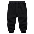 thumbnail image 1 of SHIXIAOO Men's Casual Sports Drawstring Zipper Three-Pocket Cropped Trousers, 1 of 4