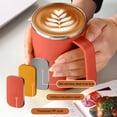 thumbnail image 4 of Tasse à Café de Voyage, Gobelet à Café Portable Réutilisable, Tasse Bouteille Isolée sous Vide, Tasse à Café Isolée avec Poignée et Couvercle, Tasse à Café Thermique sous Vide à Double Paroi en Acier Inoxydable, Tasse à Café de Voyage, 4 of 8