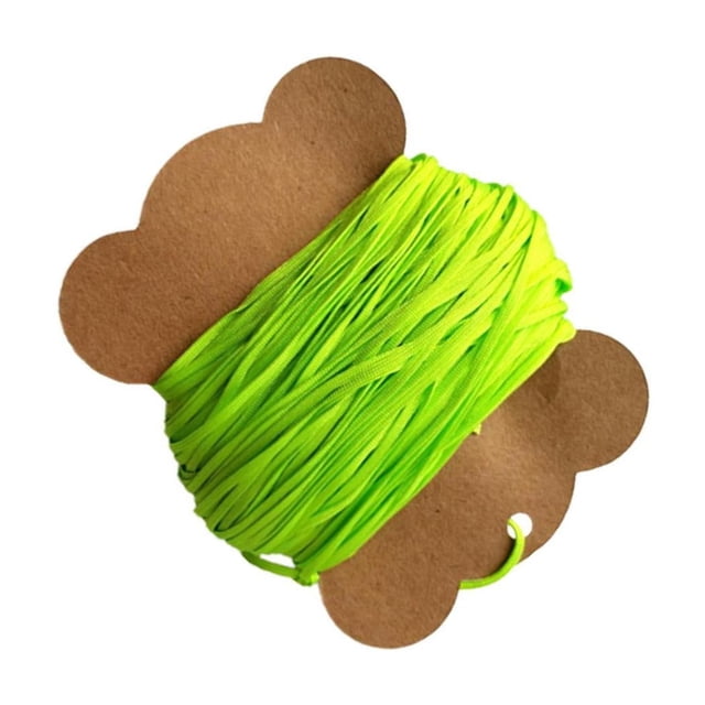 Redempat Durable High Strength Flat Line for Scuba Dive Reel 15m Fluorescent Orange Fluorescent Green 30m