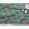 thumbnail image 3 of Soimoi Poly Crepe Fabric Floral & Bee Insects Print Fabric by The Yard 52 Inch Wide, 3 of 3