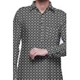 thumbnail image 4 of Atasi Kurta Pathani Classique à Col pour Garçons Chemise en Rayonne à Poche avant, 4 of 5