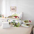 thumbnail image 5 of YST Ladybug Gnome Comforter Set Queen 7 Piece,Spring Daisy Flower Bed In A Bag With Fitted Sheet,Flat Sheet For Kids,Cute Ladybird Dwarf Bedding Set With Pillow Cases And Covers, 5 of 5