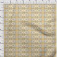 thumbnail image 4 of oneOone Polyester Spandex Mustard Yellow Fabric Abstract Line Fabric For Sewing Printed Craft Fabric By The Yard 56 Inch Wide, 4 of 4