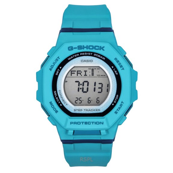 Casio G-Shock G-Squad Digital Smartphone Link Bio-Based Resin Strap Quartz GMD-B300SC-2 200M Women's Watch