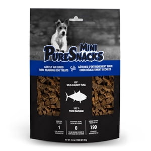 Mini-PureSnacks Air Dried Trainers, Tuna for Dogs 396g