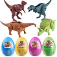 thumbnail image 3 of RXIRUCGD Jouets Simulation Dinosaure Jouet Modèle Dinosaure Déformé Collection pour Enfants, 3 of 8