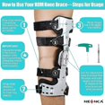 thumbnail image 5 of Neenca Unloader Rom Knee Brace Hinged Stabilizer Adjustable Recovery Support For Acl Mcl Pcl Injury Meniscus Tear Arthritis, 5 of 5
