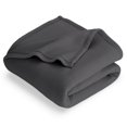 thumbnail image 1 of Bare Home Polar Fleece Bed Blanket - Lightweight - Premium Fleece - Throw, Forged Iron Gray, 1 of 8
