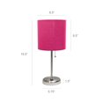 thumbnail image 4 of LimeLights Stick Lamp with USB charging port and Fabric Shade, 4 of 9