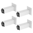 thumbnail image 3 of Pied de Meuble, Résistance à l'Usure Pied de Meuble Réglable Durable 4 Pcs Pied de Canapé Pieds Réglables, Grande Capacité de Charge Accessoire de Meuble pour Armoires Étagères 120mm, 3 of 8
