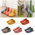 thumbnail image 3 of Winter Slides Waterproof Warm Non-skid Unisex Closed Back Slippers House Sandals, 3 of 10