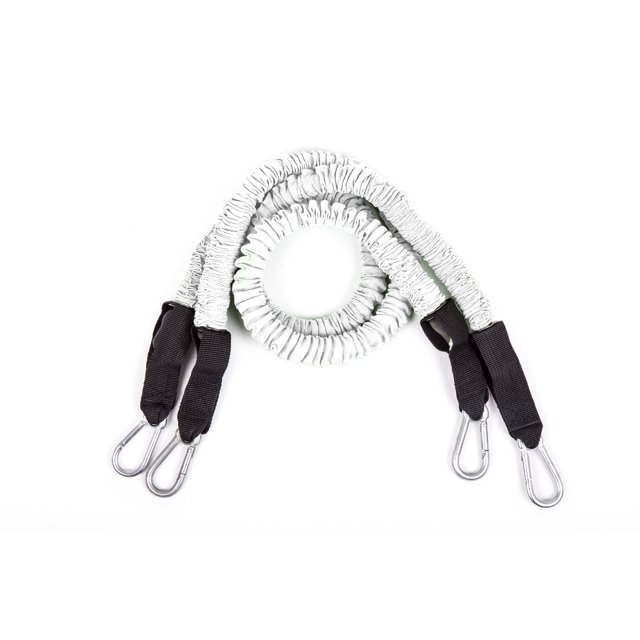 BodyBoss Resistance Bands - Custom Resistance Bands for Total Body Workouts (White)