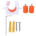 thumbnail image 2 of Portable Bike Parking Buckle,  Wall Storage Buckle, Mini  for Bike Showing orange,blue, 2 of 7