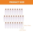 thumbnail image 2 of 25Pcs Cork Stoppers Glass Bottles Small Glass Jars for Candy Wedding Favors 30ml, 2 of 8