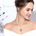 thumbnail image 2 of Design Inlaid Simple Women Jewelry Necklace Ladies Pendant Necklace Gift, 2 of 5