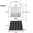 thumbnail image 3 of Duct Air Filter Inline Ducting Box Ventilation For PVC Pipe PE Pipe Aluminum Foil Tube Inlet Pre- Filter Deworming And Deashing, 3 of 8
