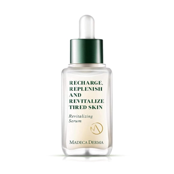 MADECA DERMA Revitalizing Facial Serum with Centella Asiatica, Niacinamide, Collagen & Hyaluronic Acid – Korean Skincare for Hydration, Skin Rep