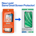 thumbnail image 3 of onn Corning Glass Screen Protector for iPhone® 17e / 16e / 14 / 13 / 13 Pro, Made with Durable Glass by Corning™ for Ultimate Drop & Scratch Protection, Includes Advanced Easy Application Tray, 3 of 8