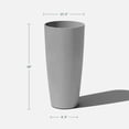 thumbnail image 3 of Veradek Pure Series Selena 28" Planter Grey, 3 of 12