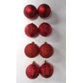 thumbnail image 1 of Holiday Time, Incassable Ornement, 5cm 8pk, Rouge, 1 of 4
