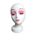 thumbnail image 1 of Bunblic Hat Display Rack Female Head Mannequin Display Model Manikin for Headwear Jewelry Glasses Hats Making Styling D, 1 of 8