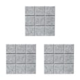 thumbnail image 4 of Thinsony Cork Board Tiles 12 x 12 Message Home Board Board School silver gray 12 Inch x 12 Inch 3Set, 4 of 6