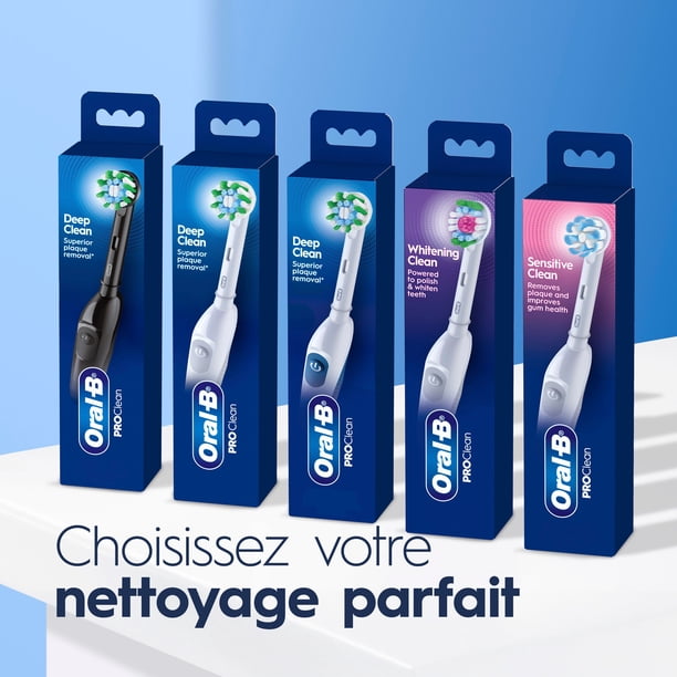 ★新品★Oral−B D205231Z   PRO750 Oral B Pro Clean Battery Toothbrush, Deep Clean - White, with