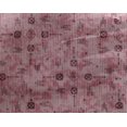 thumbnail image 4 of oneOone Georgette Viscose Peach Fabric Geometric Texture Craft Projects Decor Fabric Printed By The Yard 42 Inch Wide, 4 of 4
