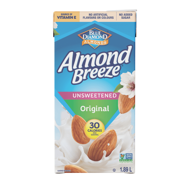 Blue Diamond Original Unsweetened Almond Breeze