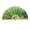 B, variant on PRETXORVE Handheld Dance Fan Colorful Fan Reflective Fabric Folding Fan 13in