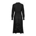 thumbnail image 3 of Birdeem Robes pour Femmes Robe d'Été en Dentelle pour Femmes à Manches Bouffantes, Taille Cintrée, Unie, Col Rond, 3 of 10