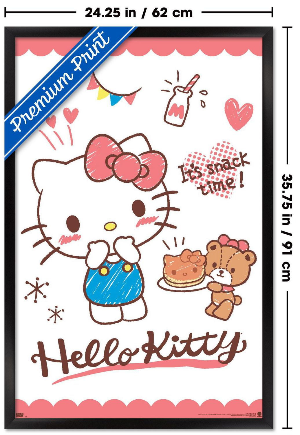 Hello Kitty: 25 Snack Time - Kitty Pancakes Wall Poster