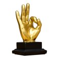 thumbnail image 1 of Retro Gesture Finger Model Resin Ornament Home Tv Cabinet Finger Decoration, 1 of 8