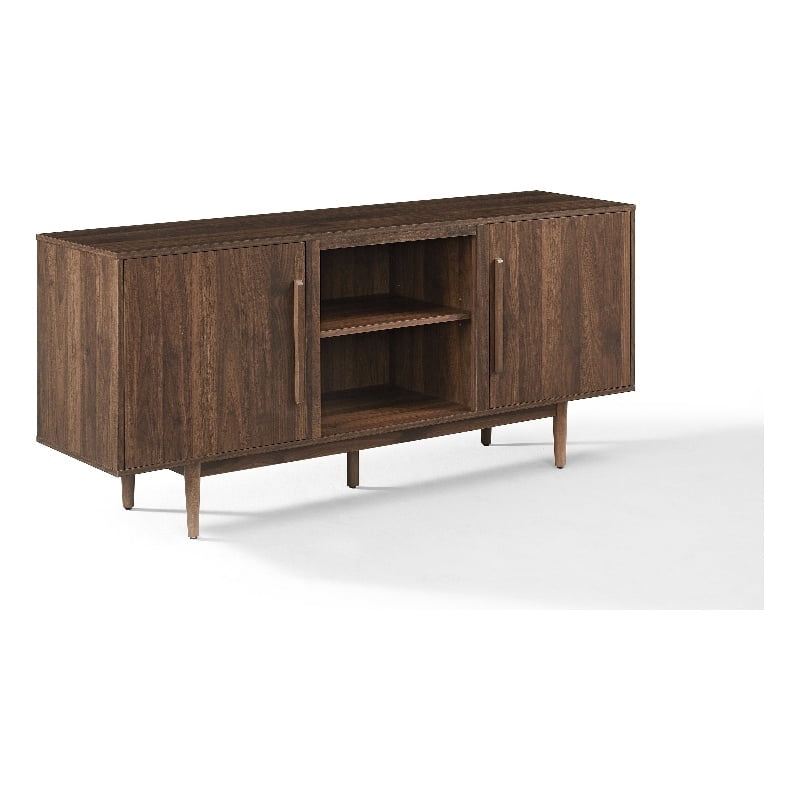 Crosley Furniture Liam TV Stand For 65" TV in Walnut