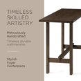 thumbnail image 3 of Maven Lane Hera Table Console Moderne en Bois, Fini Brun Vieilli, 3 of 6