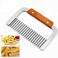 thumbnail image 1 of Product Category Vegetable Cutter 2 Efficient Crinkle Fry Potato Tool for Kitchen Slices and Fries, 1 of 6