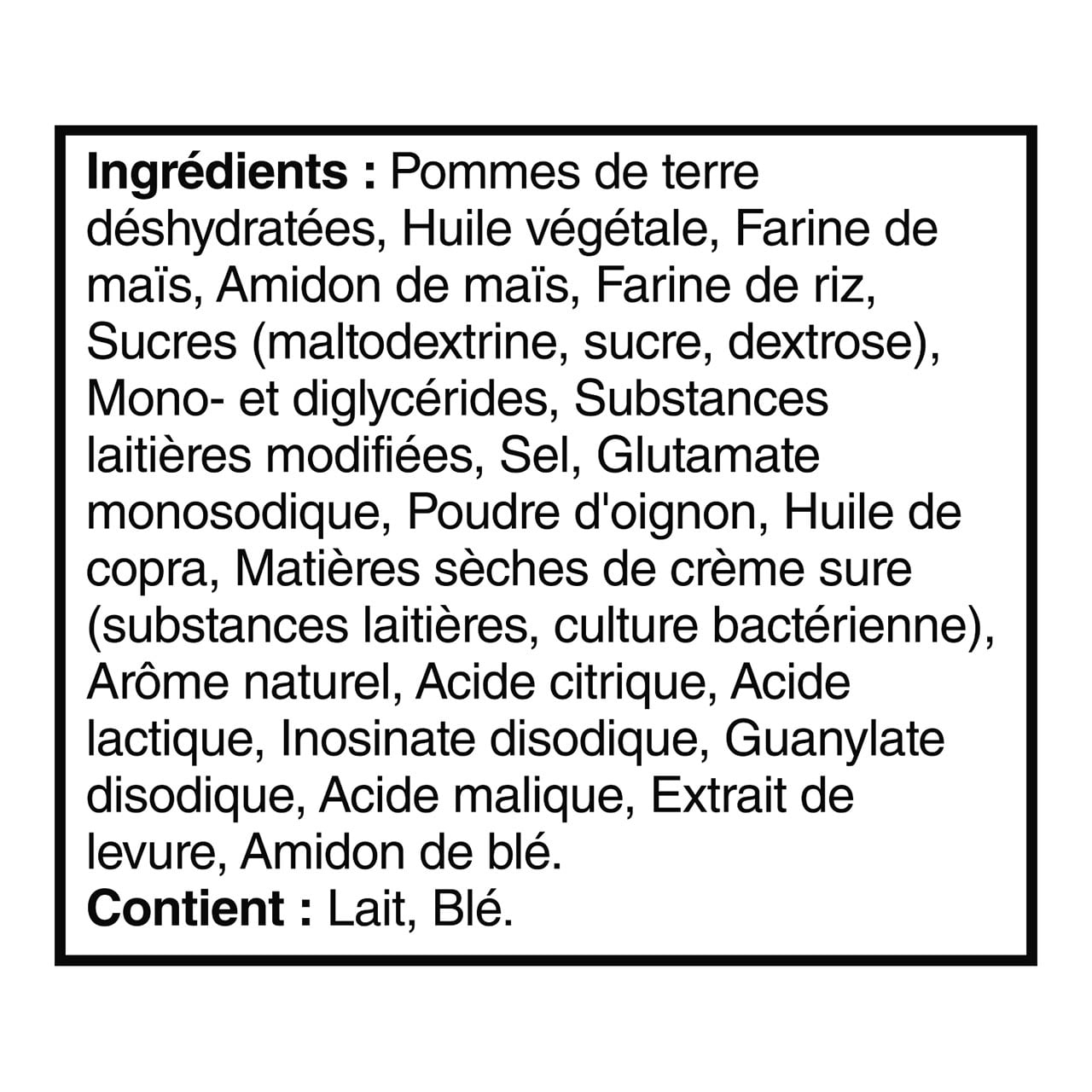 Croustilles Pringles® Format Fête Saveur de Crème sure et oignon 188g