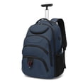 thumbnail image 1 of Boavan Rolling Backpack,17 inch Water Resistant Wheeled,Carry on Luggage Business Bag, Overnight College Computer Backpack Trolley Suitcase for Men Wo, 1 of 6