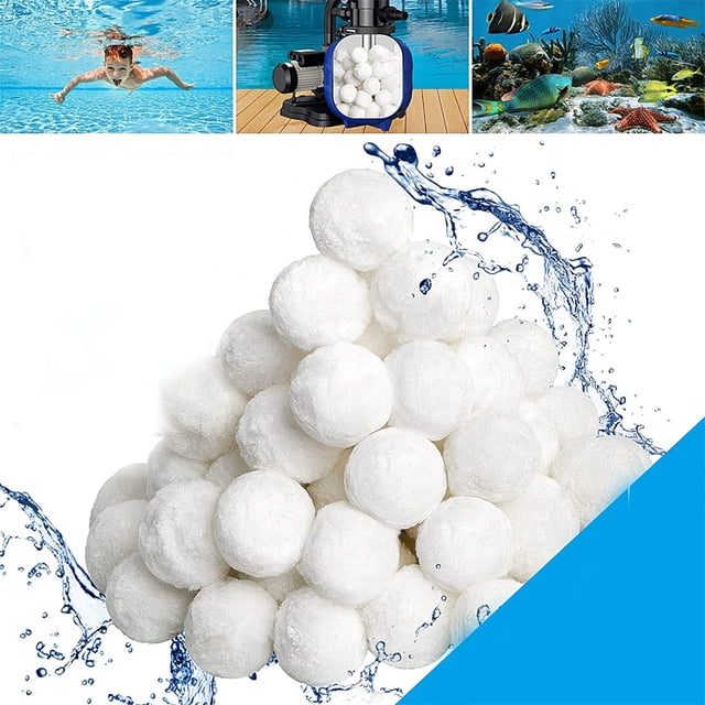 Dvkptbk Filtering The Ball Balle Filtrante pour Piscine Convient à la Piscine au Sol Peut Être Réutilisée pour la Natation