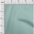 thumbnail image 2 of oneOone Rayon Teal Green Fabric Geometric Craft Projects Decor Fabric Printed By The Yard 56 Inch Wide, 2 of 4