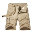 thumbnail image 1 of Diufon Men's Athletic Shorts Drawstring Waisted Outdoor Sport Shorts Spring Summer Hiking Shorts with Pockets, 1 of 7