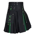 thumbnail image 1 of SHIXIAOO Design Sense Fashion Trend Scottish Holiday Dress Color Pleated Skirt, 1 of 5