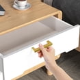 thumbnail image 1 of Riforla 5 Pcs Poignée d'Armoire Poignée d'Armoire Dorée Poignée de Cuisine Poignée de Tiroir Carrée Poignée de Quincaillerie de Tiroir en Acier Inoxydable Protection de Meubles A, 1 of 5