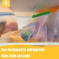 thumbnail image 4 of Tumotour Sac de Rangement Alimentaire Tridimensionnel Réfrigérateur Réfrigération des Aliments Sac en Plastique Collations Tri Rangement Sac Transparent, 4 of 7